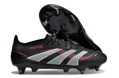 Adidas Predator 25 Elite SG - Black/Electric Red/White