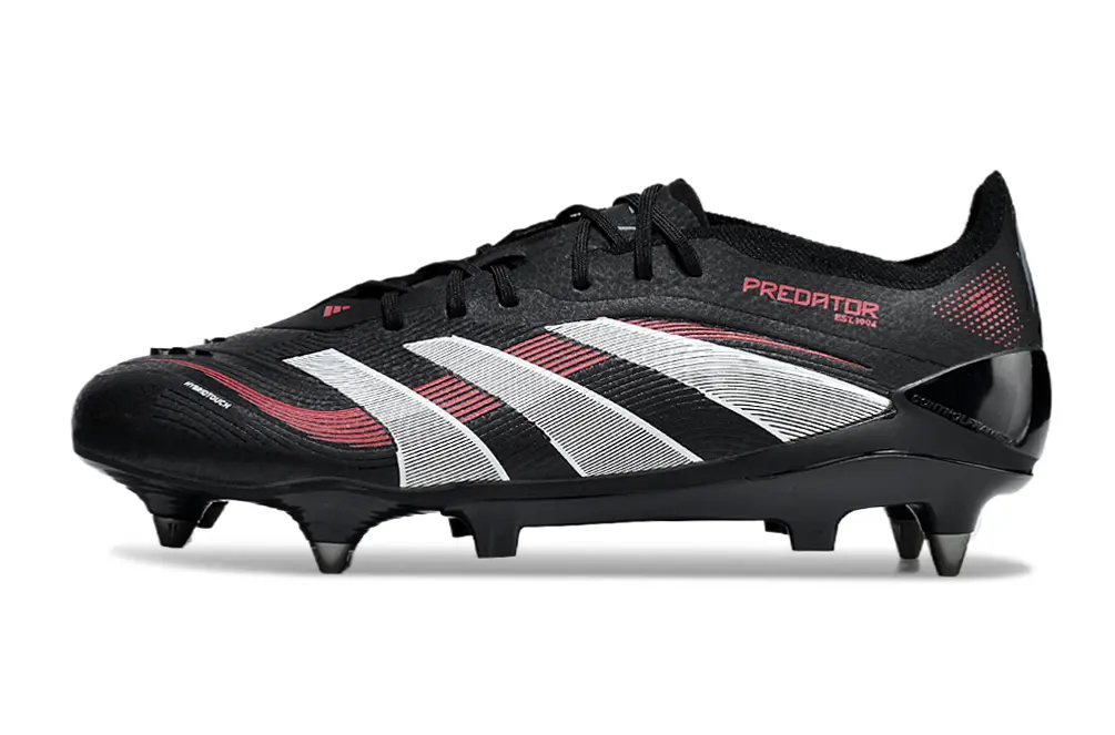 Adidas Predator 25 Elite SG - Black/Electric Red/White