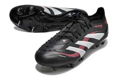 Adidas Predator 25 Elite SG - Black/Electric Red/White