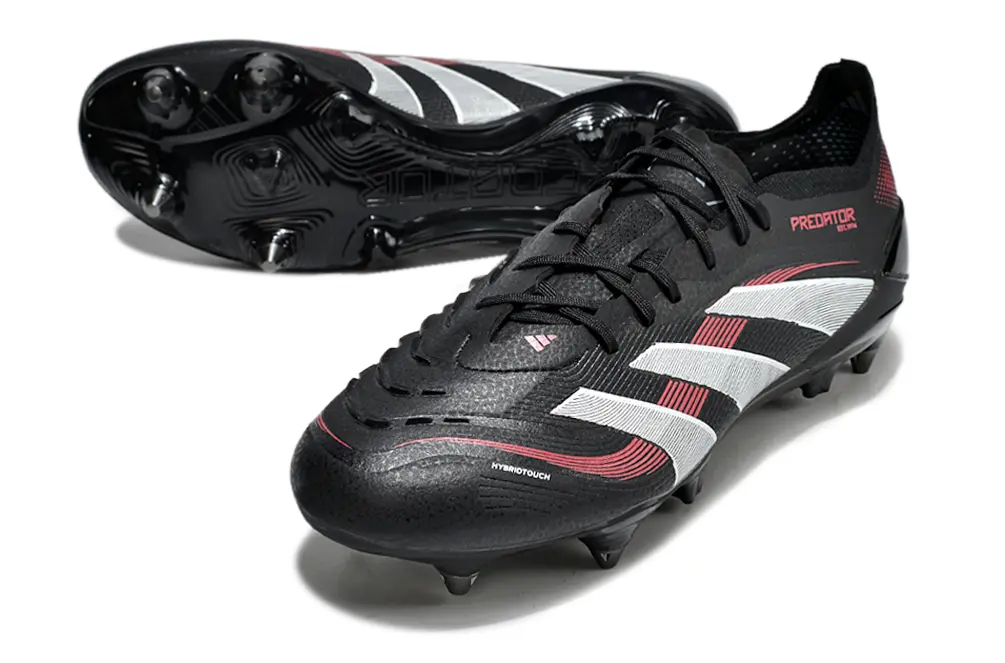 Adidas Predator 25 Elite SG - Black/Electric Red/White