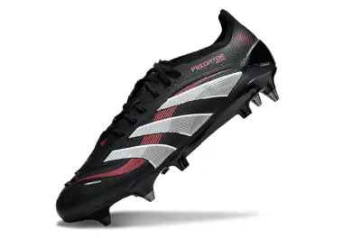 Adidas Predator 25 Elite SG - Black/Electric Red/White