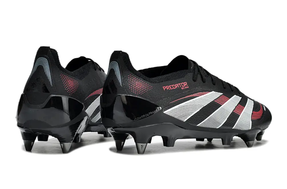 Adidas Predator 25 Elite SG - Black/Electric Red/White