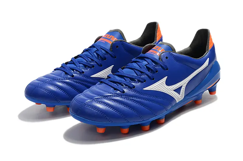 Mizuno Morelia Neo 2 FG - Blue/Electric Blue/Fiery Orange