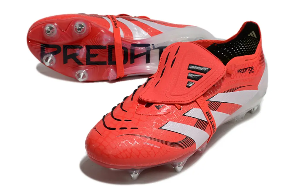 Adidas Predator 25 Elite Foldover Tongue SG - Red/Vibrant Red/Sleek White