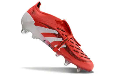 Adidas Predator 25 Elite Foldover Tongue SG - Red/Vibrant Red/Sleek White