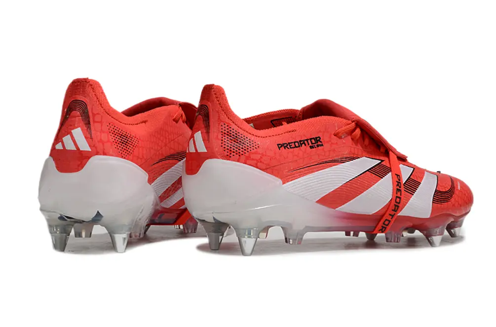 Adidas Predator 25 Elite Foldover Tongue SG - Red/Vibrant Red/Sleek White
