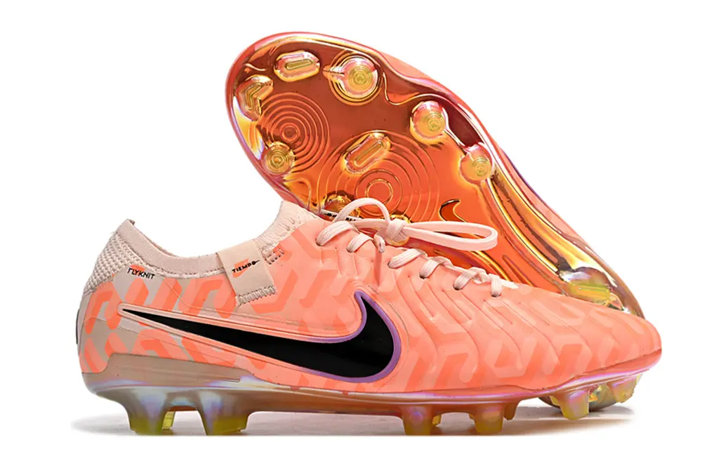Nike Tiempo Legend 10 Elite FG - Pink/Sunset Coral/Silver Rainbow