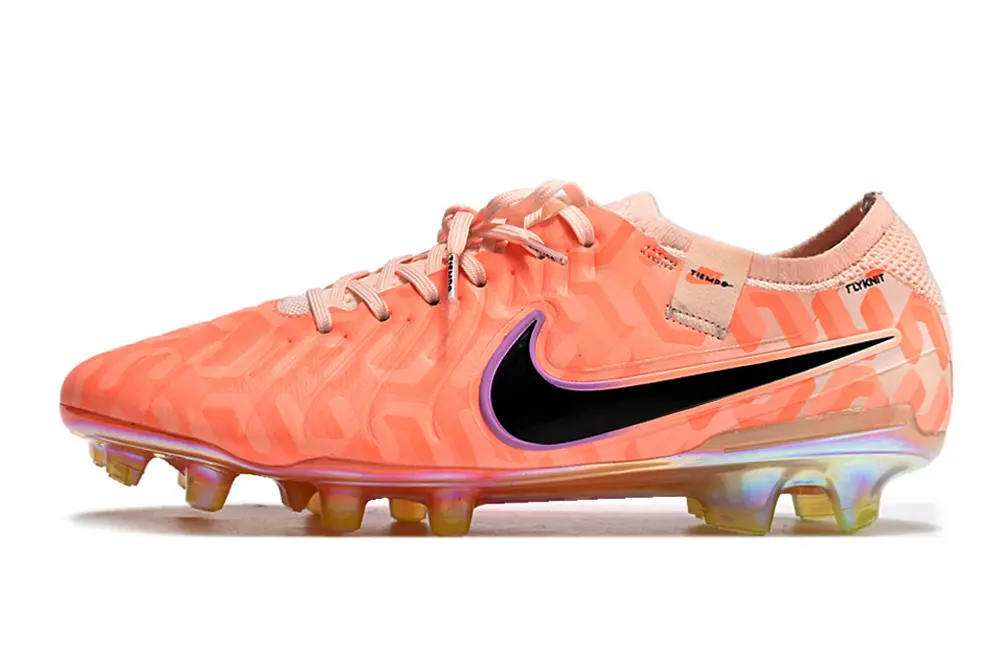 Nike Tiempo Legend 10 Elite FG - Pink/Sunset Coral/Silver Rainbow