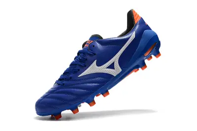 Mizuno Morelia Neo 2 FG - Blue/Electric Blue/Fiery Orange