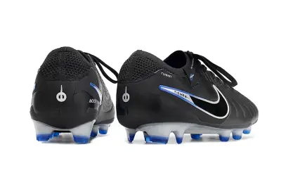 Nike Tiempo Legend 10 Elite FG - Black/Electric Blue/White