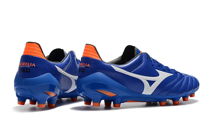 Mizuno Morelia Neo 2 FG - Blue/Electric Blue/Fiery Orange
