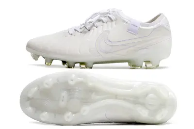 Nike Tiempo Legend 10 Elite FG - White/Frosted White/Crystal Clear
