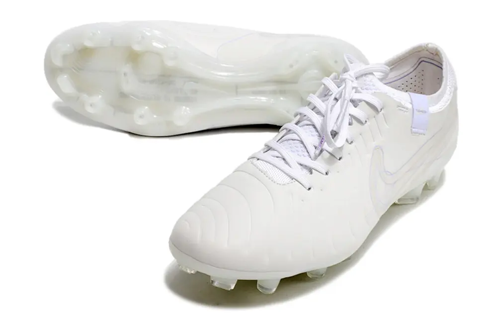 Nike Tiempo Legend 10 Elite FG - White/Frosted White/Crystal Clear