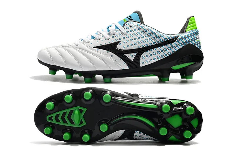 Mizuno Morelia Neo 2 FG - White/Electric Green/Black