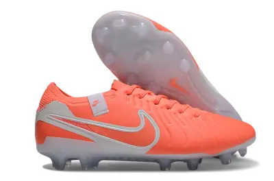 Nike Tiempo Legend 10 Elite FG - Orange/Bright Coral/Light Grey