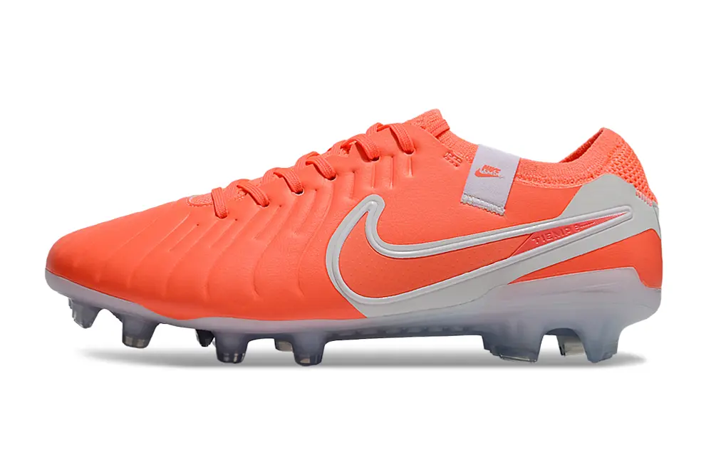 Nike Tiempo Legend 10 Elite FG - Orange/Bright Coral/Light Grey