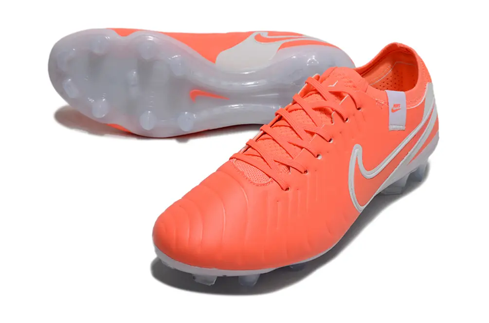 Nike Tiempo Legend 10 Elite FG - Orange/Bright Coral/Light Grey