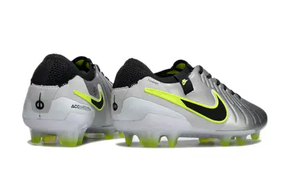 Nike Tiempo Legend 10 Elite FG - Silver/Lime Green/Black
