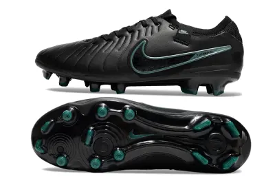 Nike Tiempo Legend 10 Elite FG - Black/Turquoise Mist/Jet Black