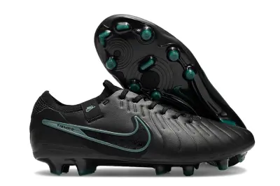 Nike Tiempo Legend 10 Elite FG - Black/Turquoise Mist/Jet Black