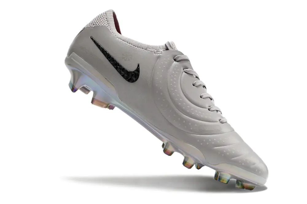 Nike Tiempo Legend 10 Elite FG - Gray/Midnight Black/Rainbow Iridescent