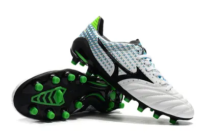 Mizuno Morelia Neo 2 FG - White/Electric Green/Black