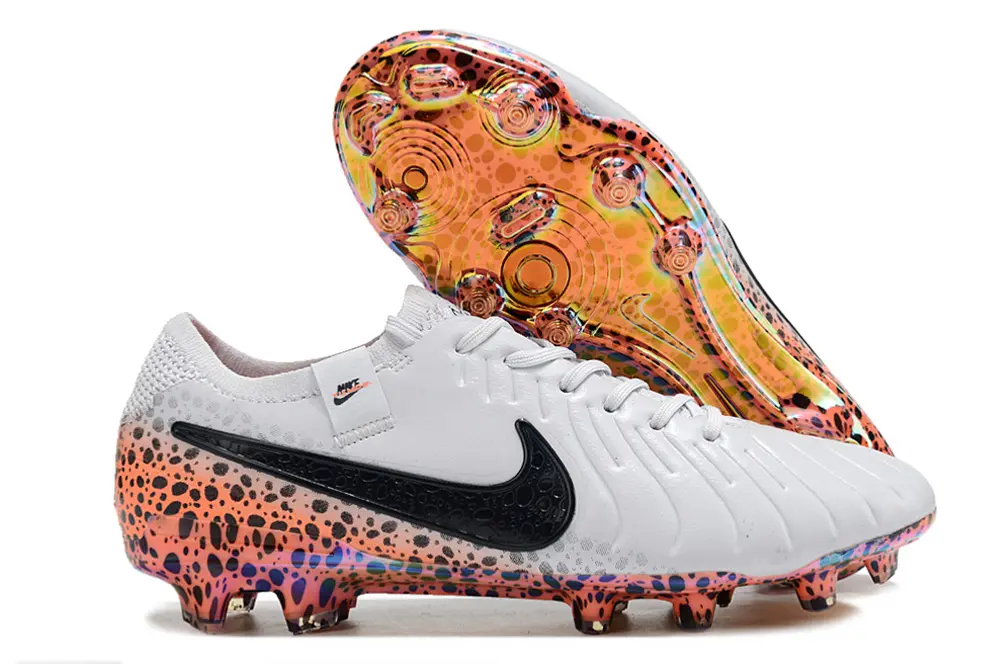 Nike Tiempo Legend 10 Elite FG - White/Black/Neon Splash