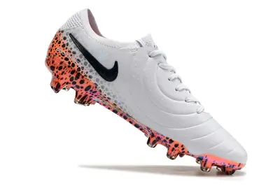 Nike Tiempo Legend 10 Elite FG - White/Black/Neon Splash