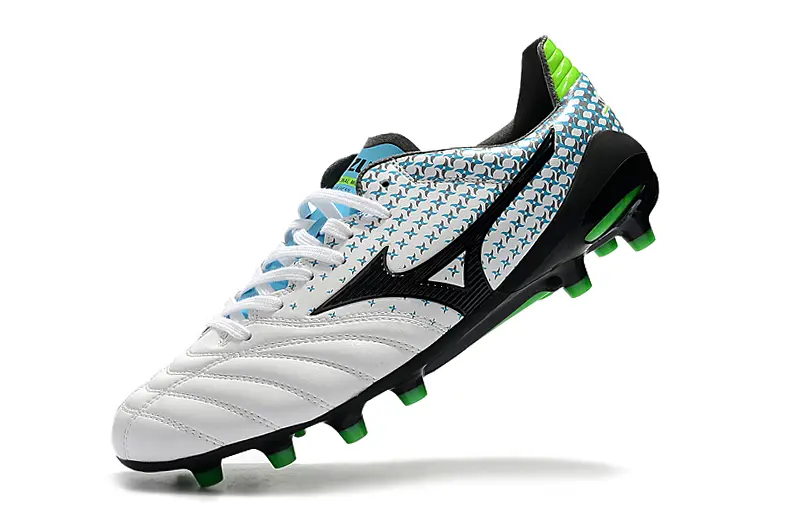 Mizuno Morelia Neo 2 FG - White/Electric Green/Black