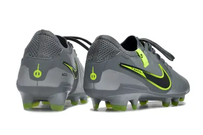 Nike Tiempo Legend 10 Elite FG - Gray/Neon Green/Black