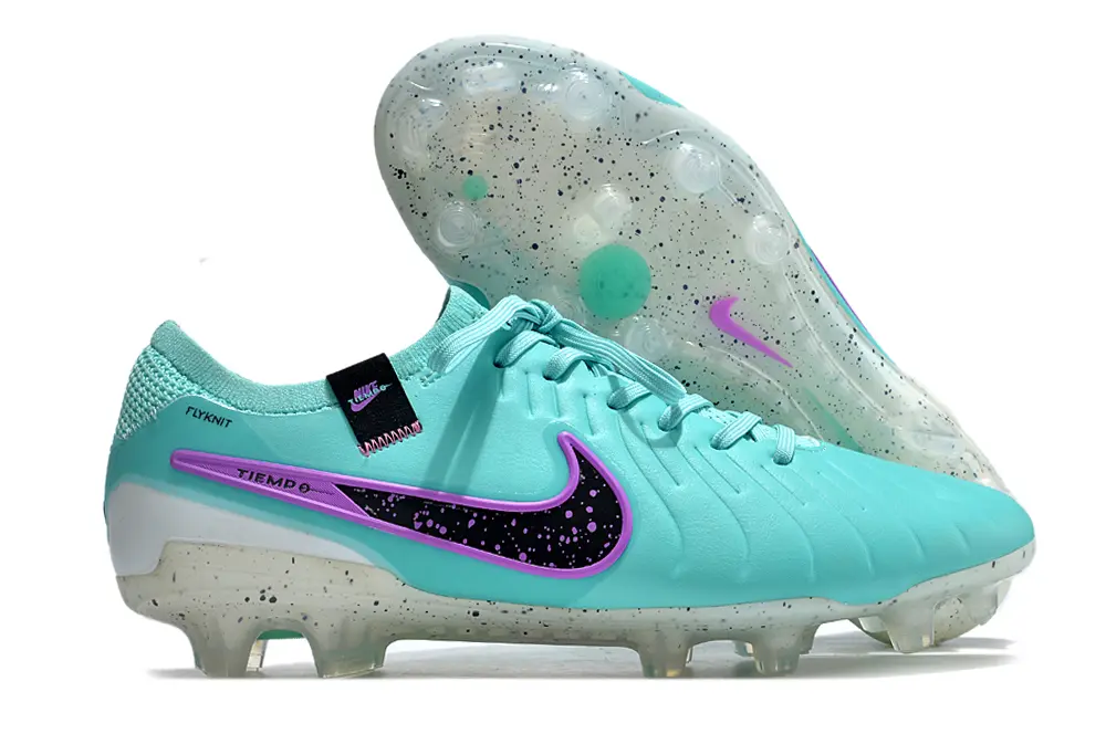 Nike Tiempo Legend 10 Elite FG - Aqua/Nebula Purple/Crystal White
