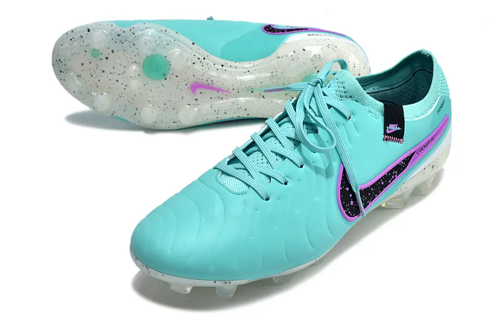 Nike Tiempo Legend 10 Elite FG - Aqua/Nebula Purple/Crystal White