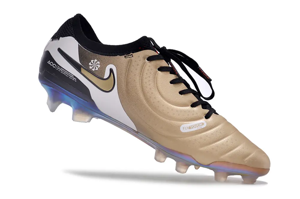 Nike Tiempo Legend 10 Elite FG - Gold/Black/Neon