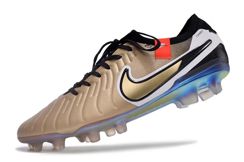 Nike Tiempo Legend 10 Elite FG - Gold/Black/Neon