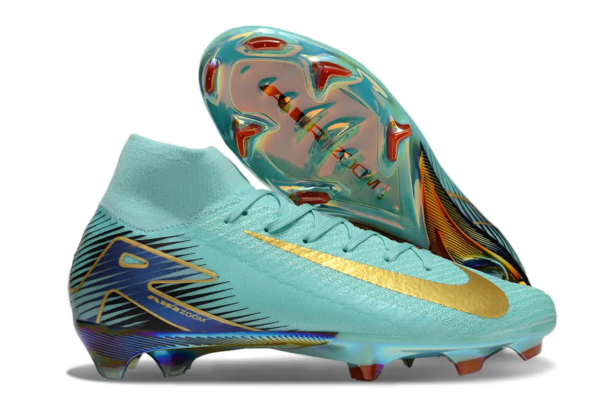 Nike Air Zoom Mercurial Superfly 10 Elite FG - Aqua/Golden Aqua/Bright Blue
