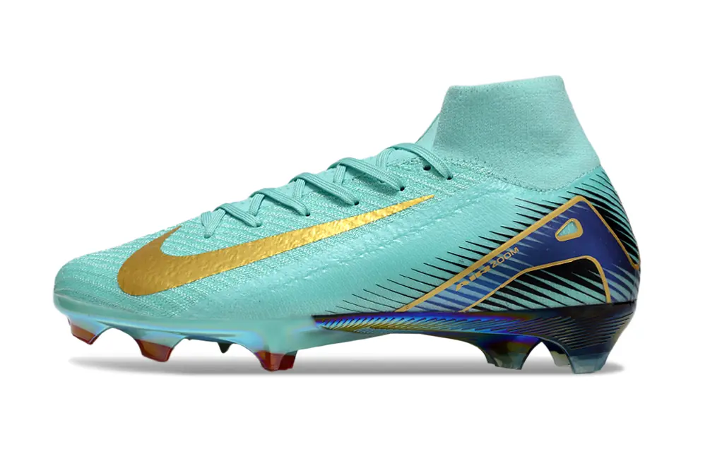 Nike Air Zoom Mercurial Superfly 10 Elite FG - Aqua/Golden Aqua/Bright Blue