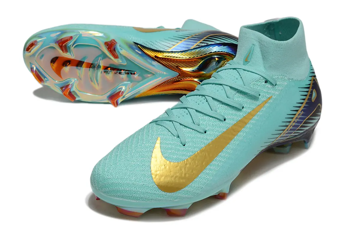 Nike Air Zoom Mercurial Superfly 10 Elite FG - Aqua/Golden Aqua/Bright Blue