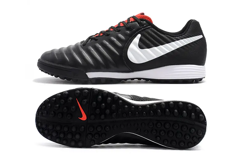 Nike Tiempo Ligera 4 TF - Black/Crimson Red/White