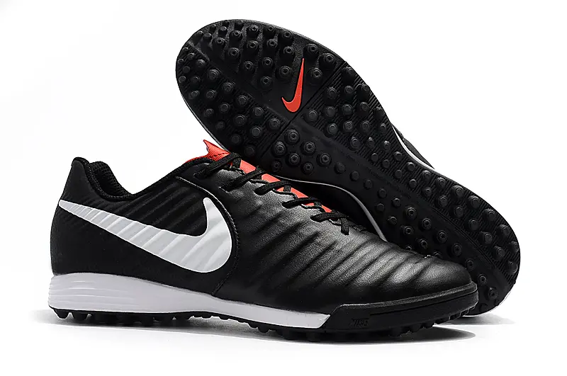 Nike Tiempo Ligera 4 TF - Black/Crimson Red/White