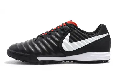 Nike Tiempo Ligera 4 TF - Black/Crimson Red/White