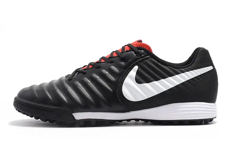 Nike Tiempo Ligera 4 TF - Black/Crimson Red/White