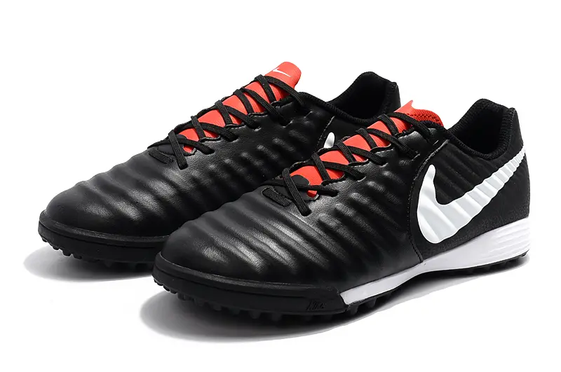 Nike Tiempo Ligera 4 TF - Black/Crimson Red/White