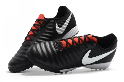 Nike Tiempo Ligera 4 TF - Black/Crimson Red/White