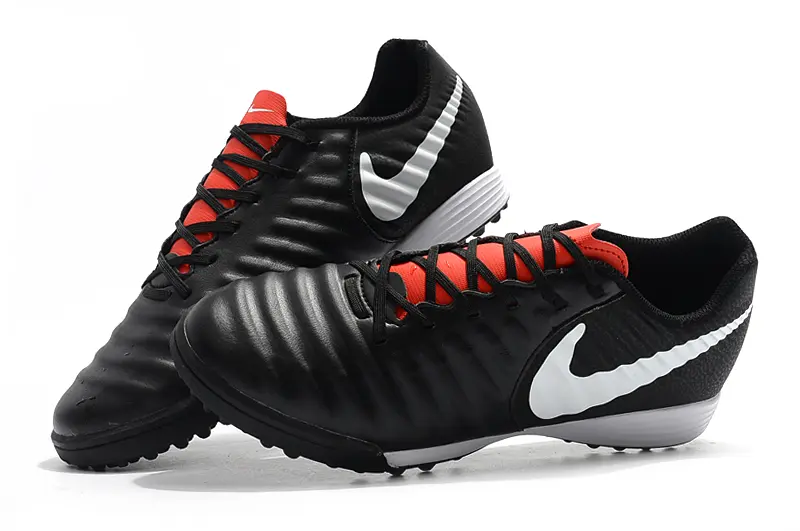 Nike Tiempo Ligera 4 TF - Black/Crimson Red/White