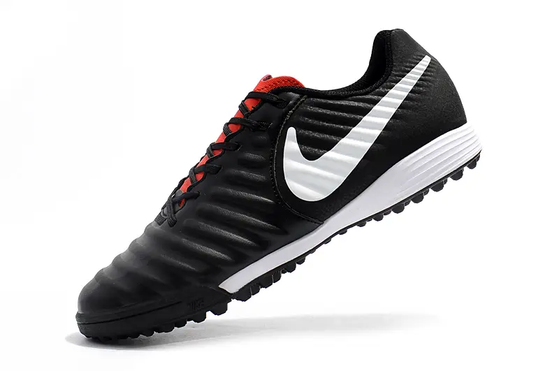 Nike Tiempo Ligera 4 TF - Black/Crimson Red/White