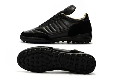 Adidas Mundial Team TF - Black/Classic Black/Gold Accents