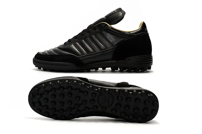 Adidas Mundial Team TF - Black/Classic Black/Gold Accents