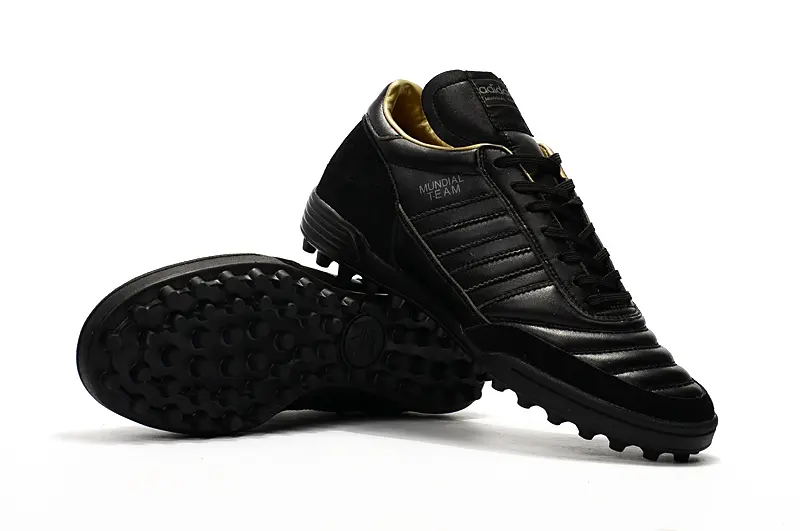 Adidas Mundial Team TF - Black/Classic Black/Gold Accents