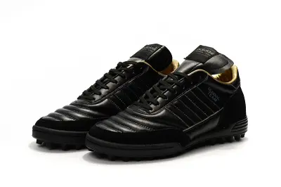 Adidas Mundial Team TF - Black/Classic Black/Gold Accents