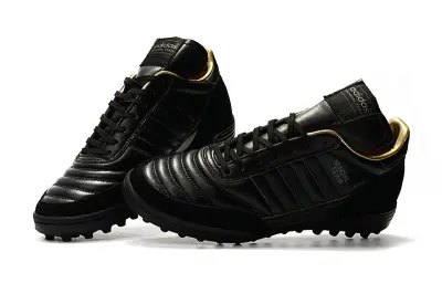 Adidas Mundial Team TF - Black/Classic Black/Gold Accents